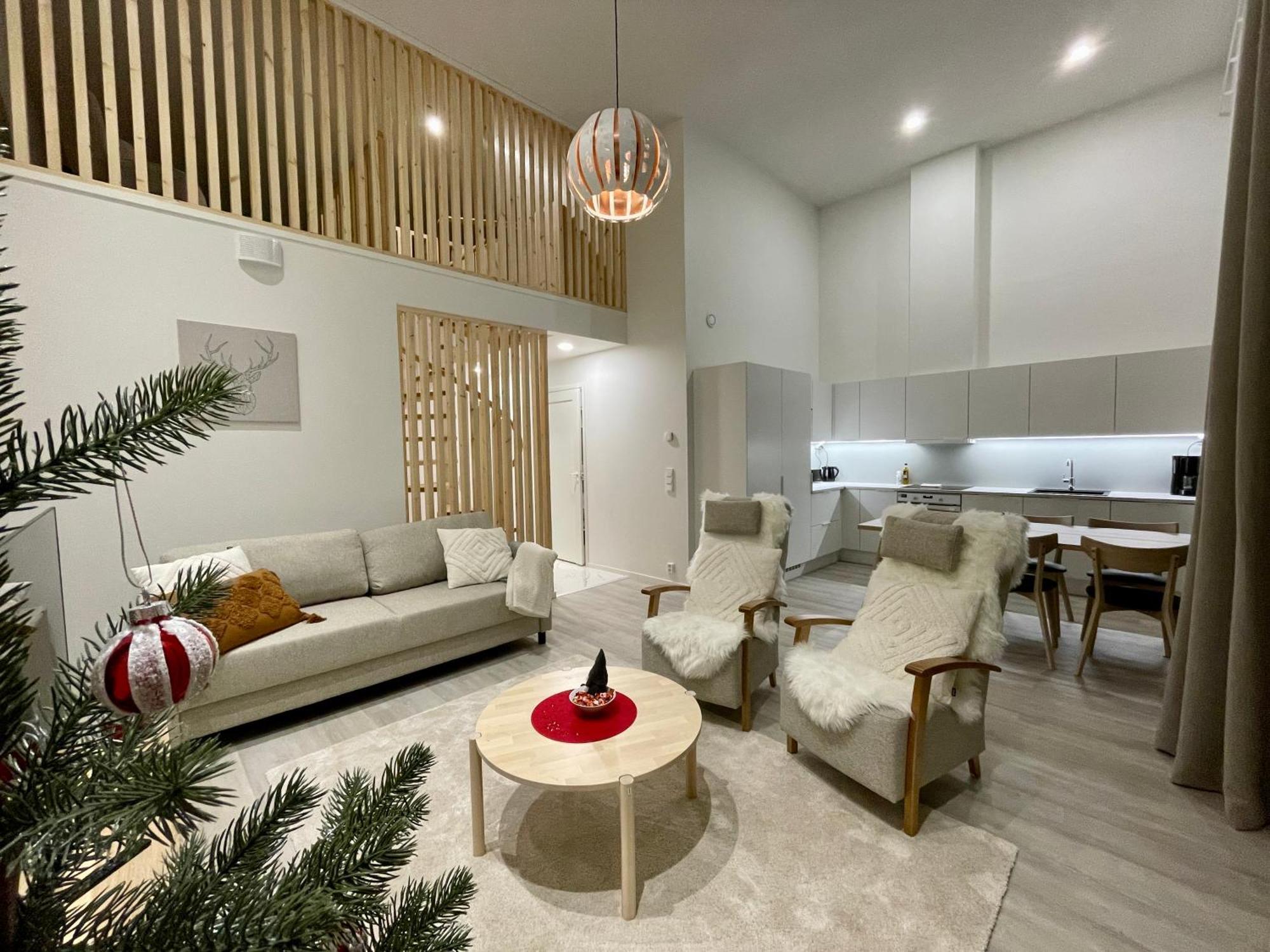 Nordic Wooden House Apartment Rovaniemi Exterior foto